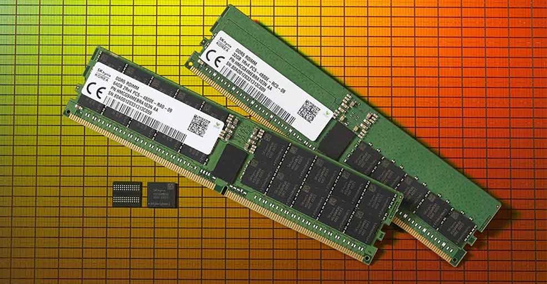 SK Hynix اولین ماژول های RAM 64 گیگابایتی DDR5 جهان را توسعه داد