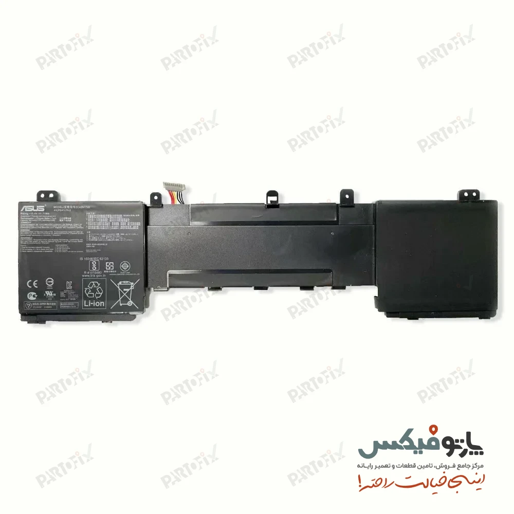 باتری اورجینال لپ تاپ ایسوس UX550G پارت نامبر C42N1728 