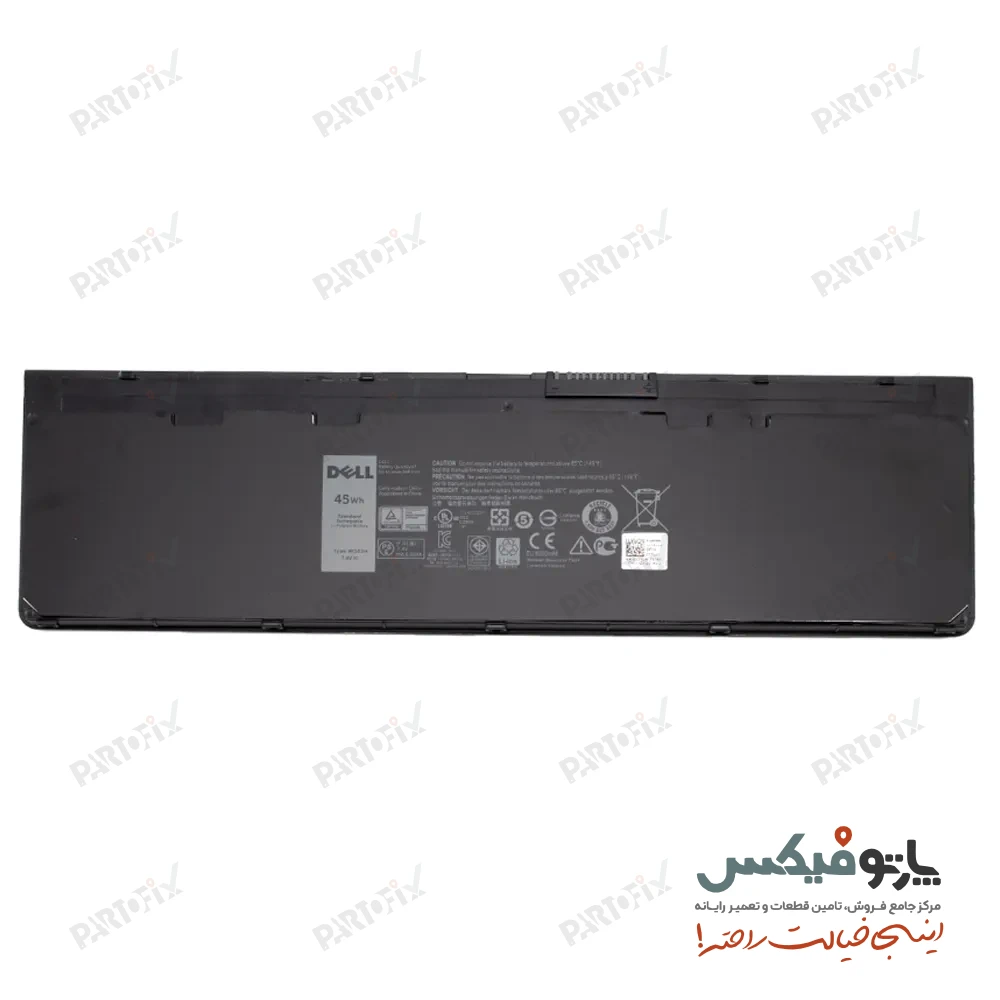 باتری اورجینال لپ تاپ دل Latitude E7240 پارت نامبر WD52H