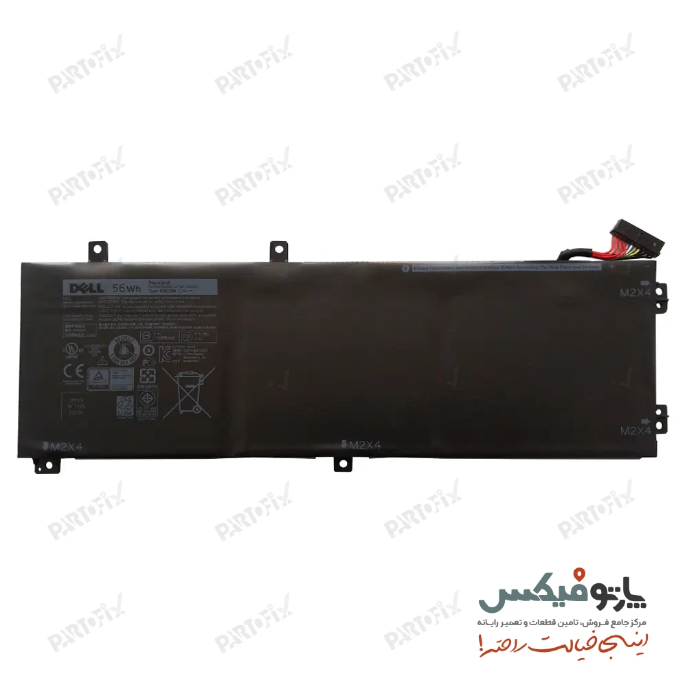 باتری اورجینال لپ تاپ دل XPS 15 9550 پارت نامبر RRCGW