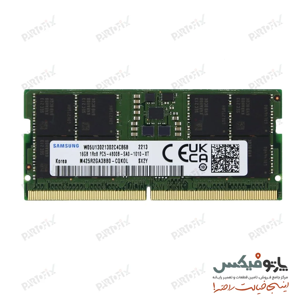 رم لپ تاپ سامسونگ 16 گیگابایت DDR5 4800 PC5-38400