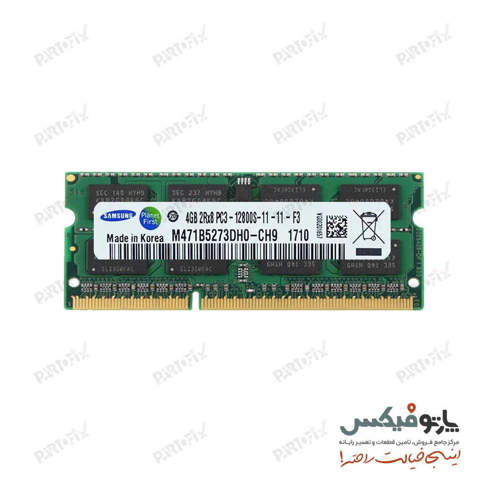 رم لپ تاپ 4 گیگابایت DDR3 1600 PC3-12800