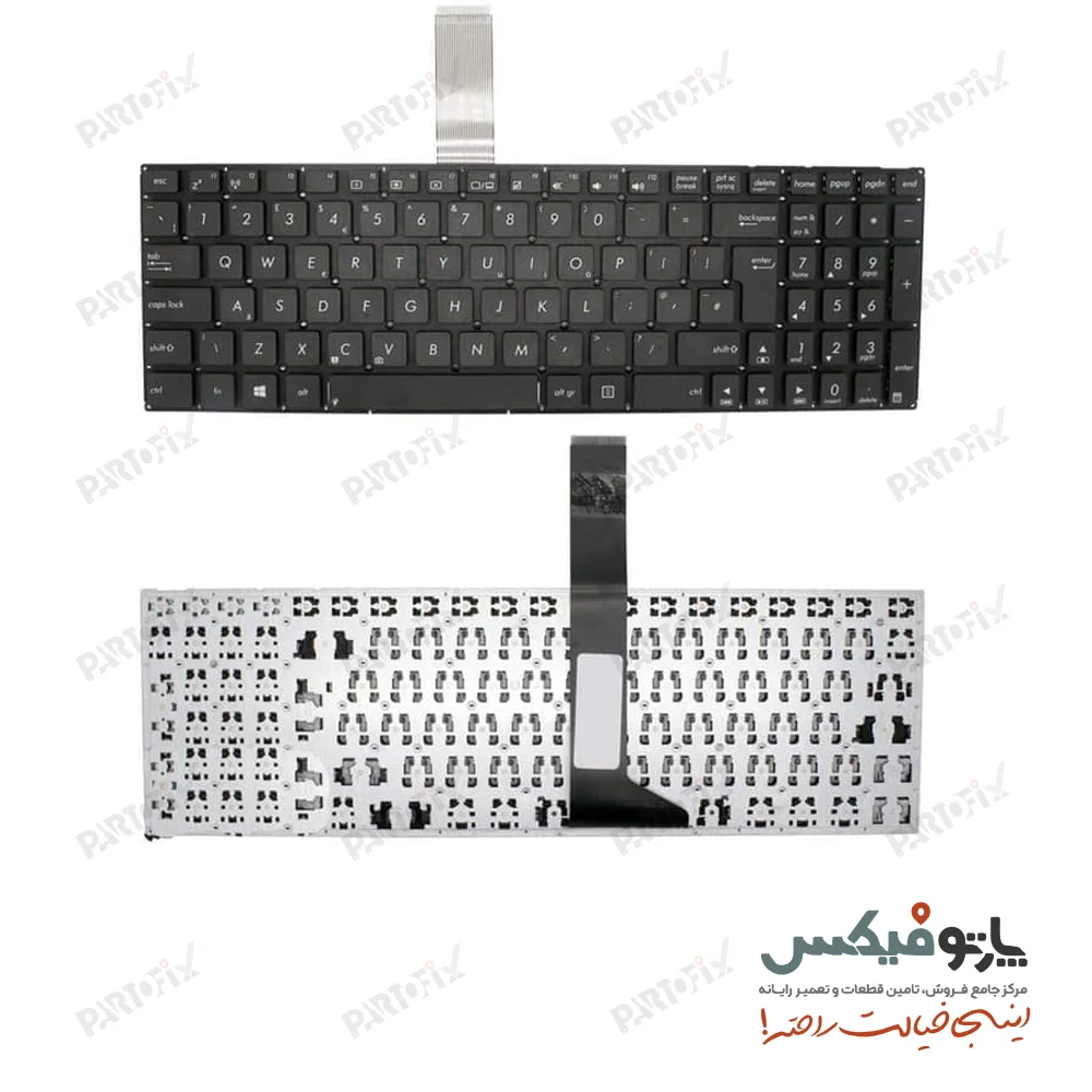کیبورد لپ تاپ ایسوس Asus X550 X552 K550 اینتر بزرگ خاص