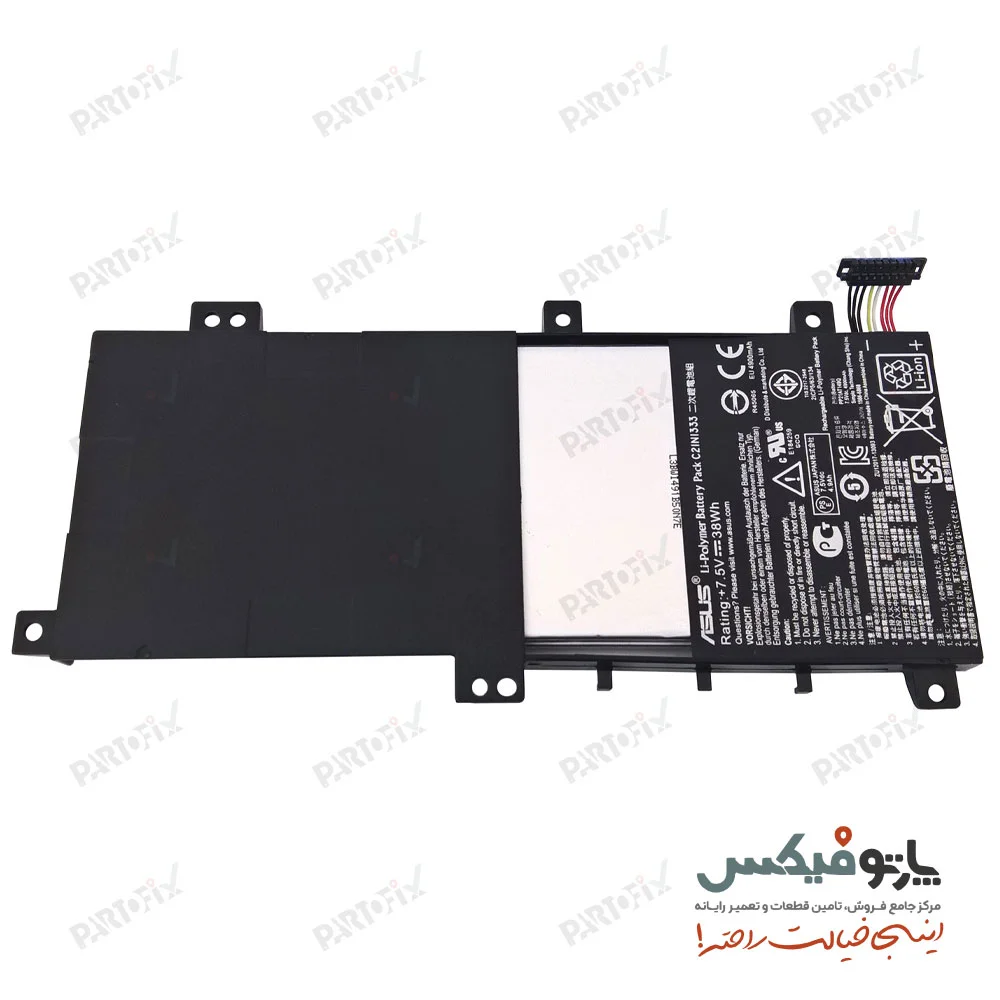 باتری لپ تاپ ایسوس Asus Transformer Book Flip TP550L R554LA C21N1333