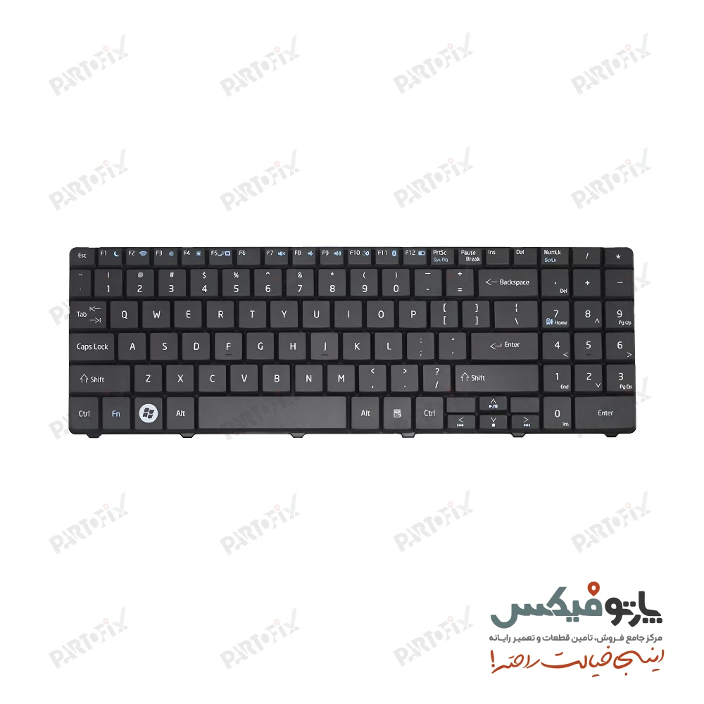 کیبورد لپ تاپ ام اس آی CR640 CX640