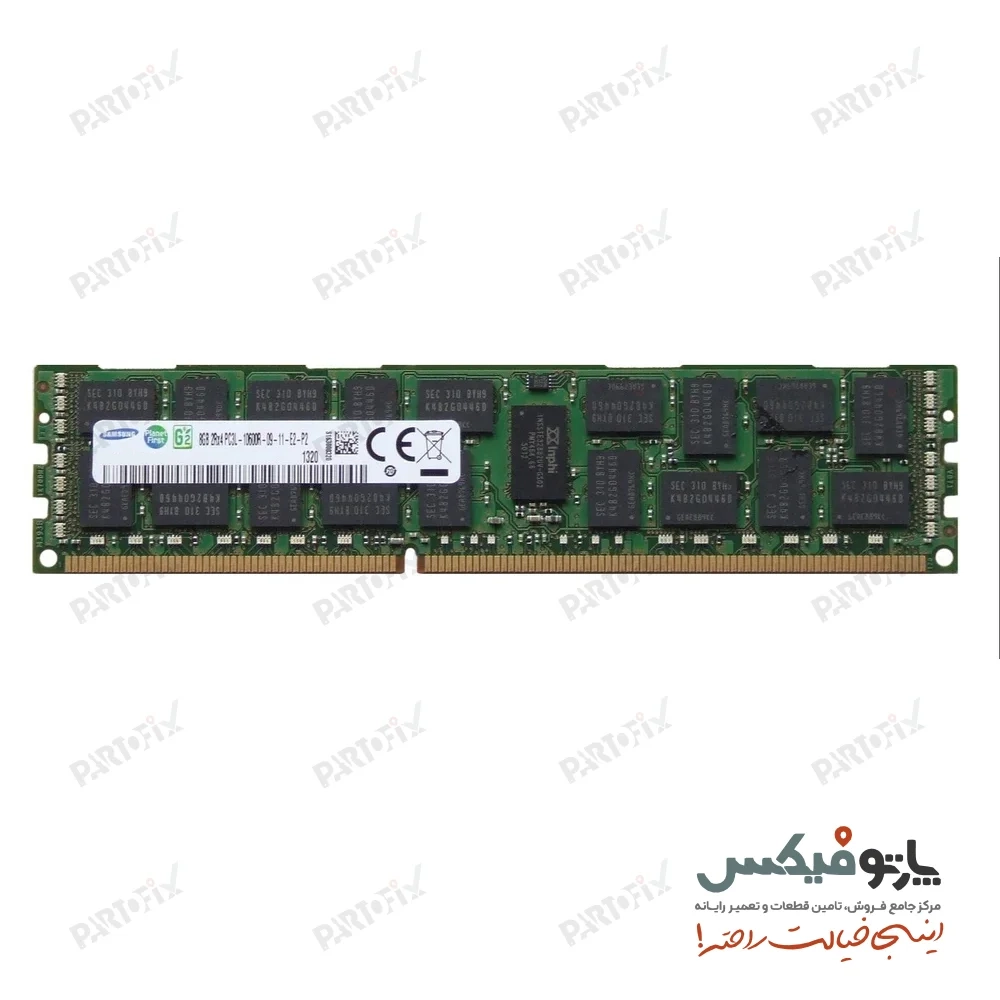 رم کامپیوتر سامسونگ 8 گیگابایت DDR3 1333 PC3-10600
