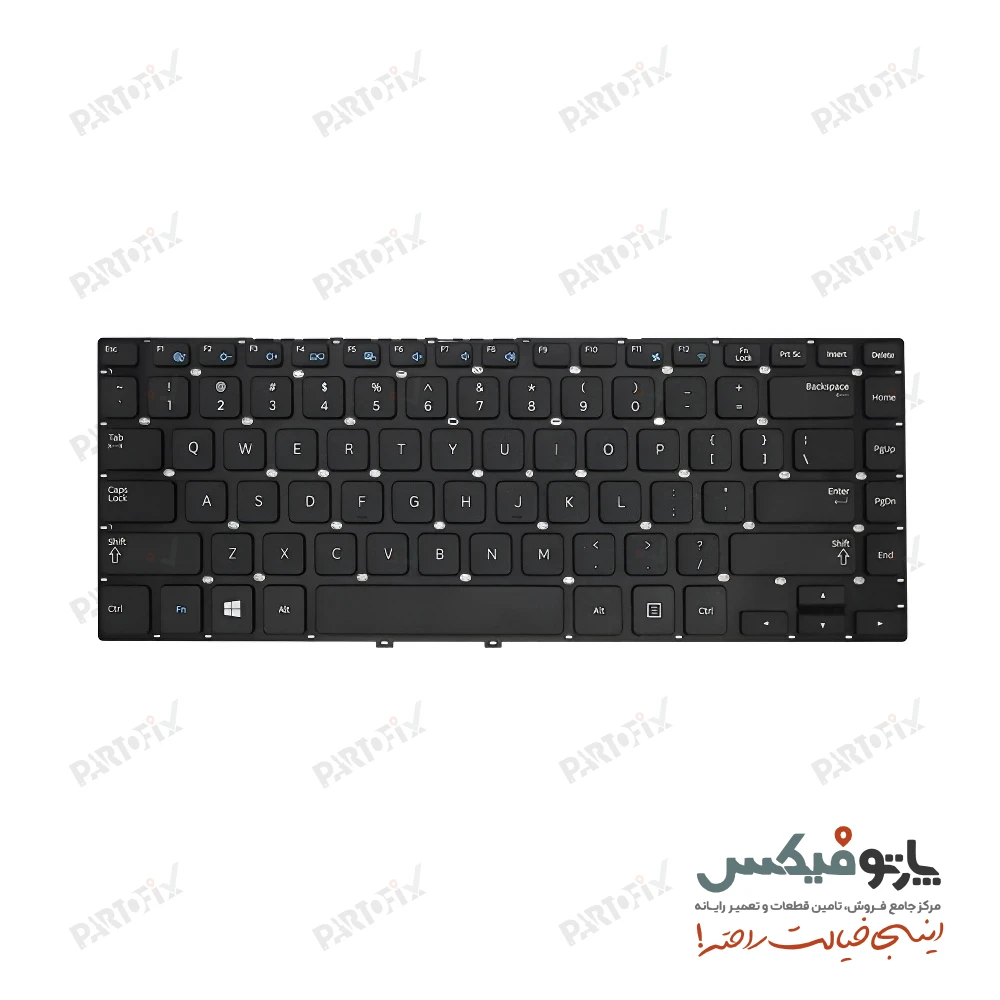 کیبورد لپ تاپ سامسونگ Samsung NP350 NP355 مشکی