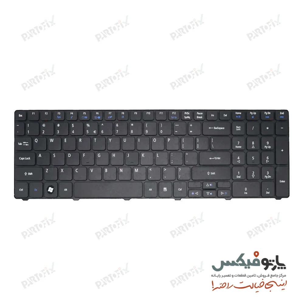 کیبورد لپ تاپ ایسر Acer Aspire E1-571 E1-531 5738 5810 5750