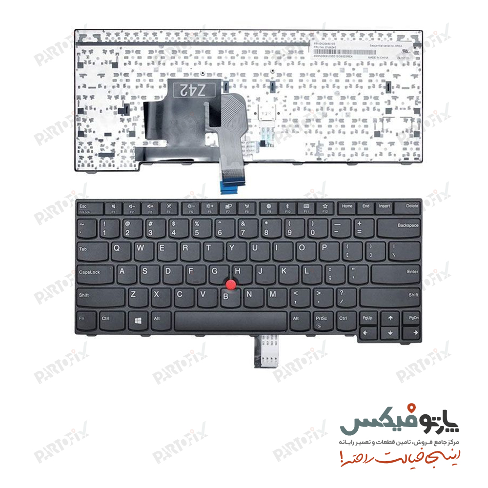 کیبورد لپ تاپ لنوو Lenovo ThinkPad E470 E475