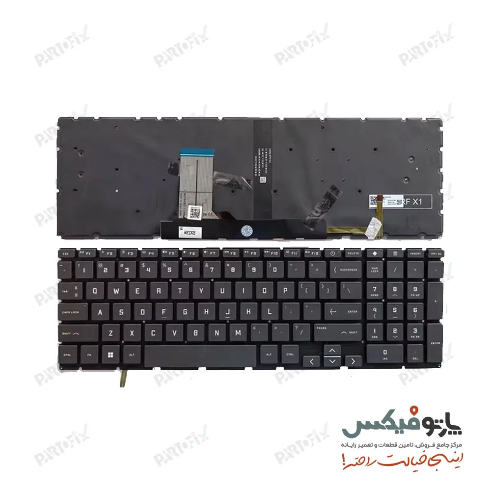 کیبورد لپ تاپ اچ پی HP Victus 1093DX 15-FA